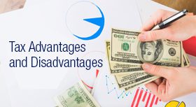 tax advantages & disadvantages