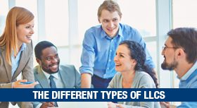 Group of 5 people in an office