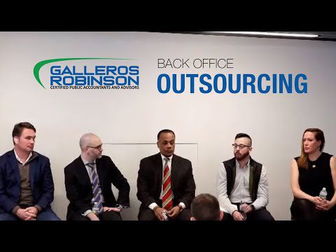 Back office outsourcing